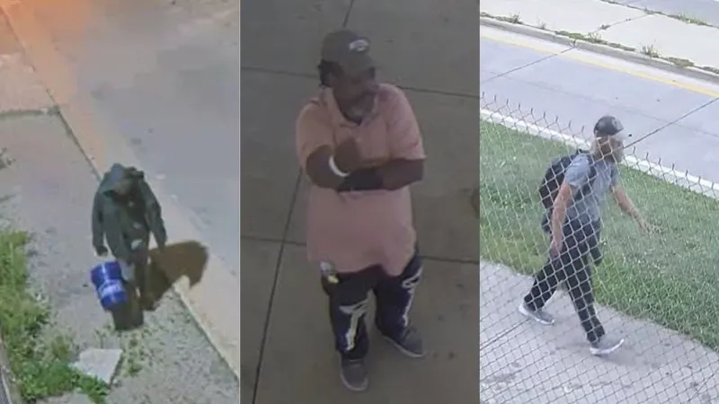 Michiana Crime Stoppers releases pictures of people of interest in SB commercial fires
