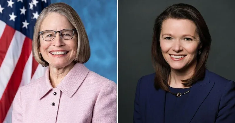 Miller-Meeks, Bohannan spar over taxes, tariffs in heated debate