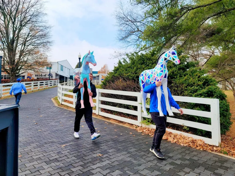 LexArts prepping for Horse Mania auction at Keeneland