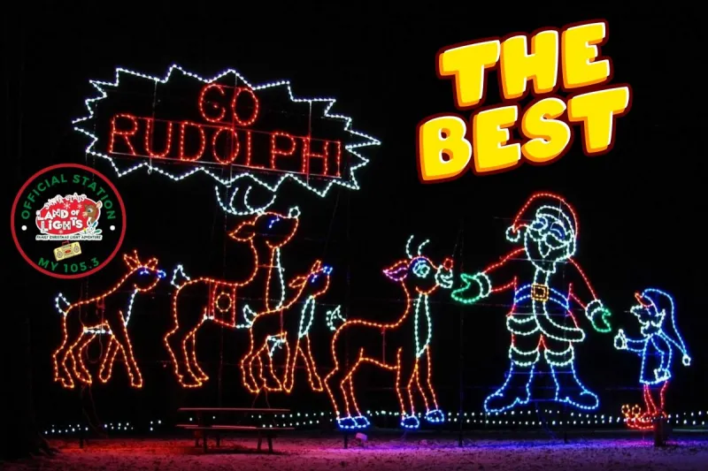 Santa Claus Land of Lights Named Indiana's Best Christmas Light Display