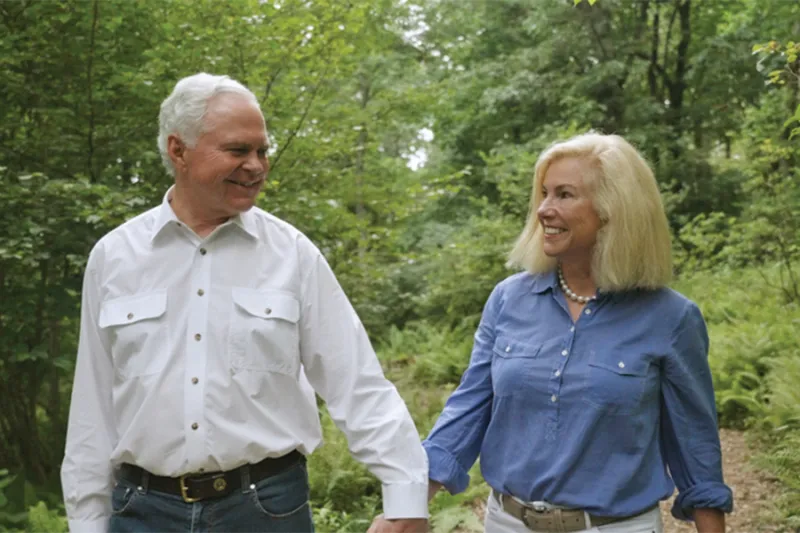 The Mountain Q&A - Betty & Robert Balentine: Founders of Southern Highlands Reserve - a forest garden in Western North Carolina