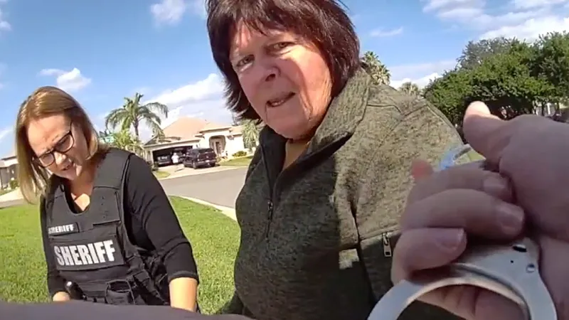 Dramatic bodycam video captures moment suspected kidnapper is arrested after 40 years on the run