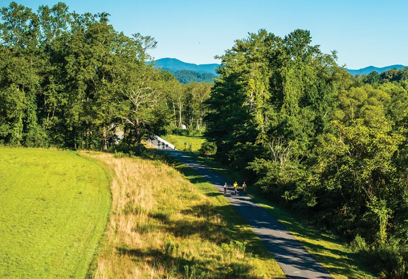 New North Carolina Rail Trail: Ecusta's First Six Miles are Open