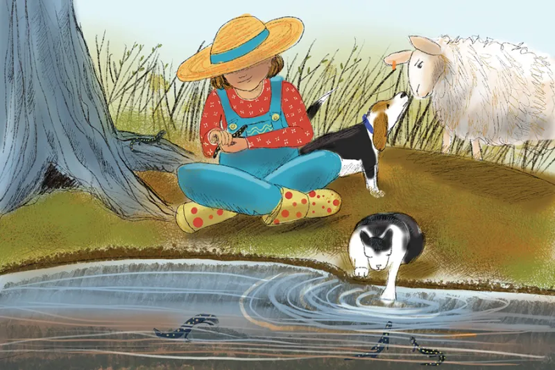 Singing in the Garden: Drip! Drip! Drip!