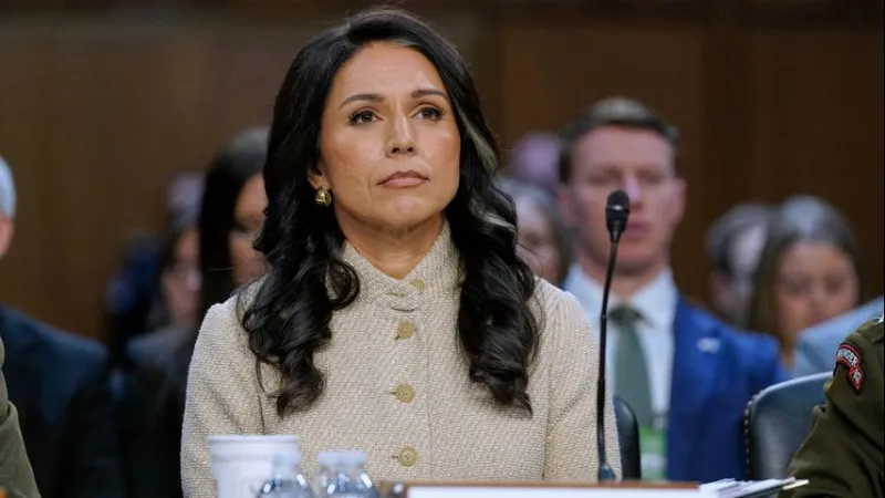 Tulsi Gabbard resigns as director of national intelligence, citing her husband's health