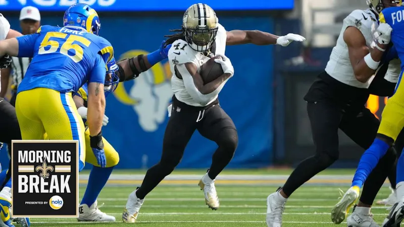 Morning Break: Alvin Kamara surprises fans at Savannah Bananas game