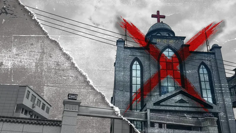 Prominent church in east China demolished amid escalating crackdown