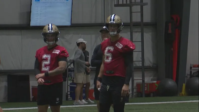 Saints looking for leaders with big names absent from OTA's