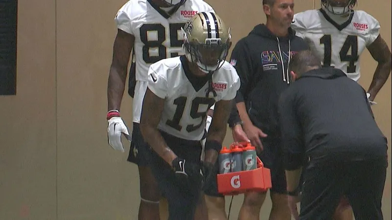 Saints have no shortage of options at wide receiver
