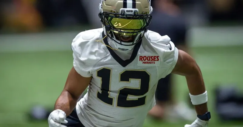 Saints WR Chris Olave is pleased with contract talks. And hints when a deal could get done.