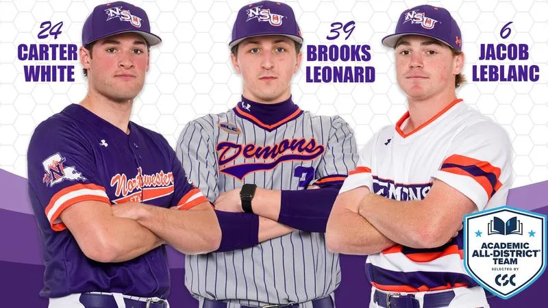 Demons land trio of players on CSC Academic All-District Team