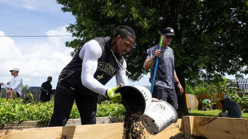 New Orleans Saints continue building chemistry and community in offseason