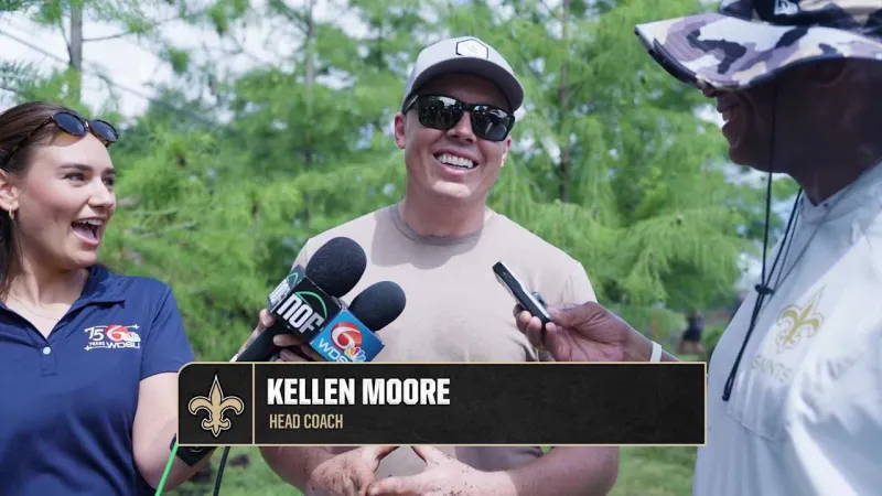 Kellen Moore on importance of community work