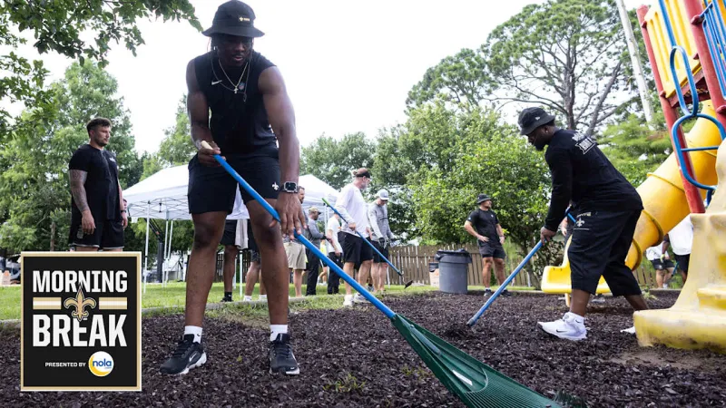 Morning Break: Saints embrace community and camaraderie during offseason
