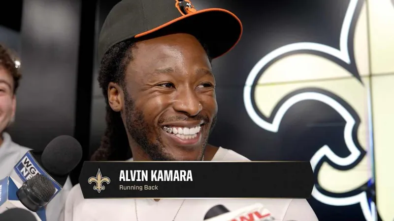 Alvin Kamara on participating in OTAs, Travis Etienne Jr. | 2026 Saints OTAs 6/3/2026