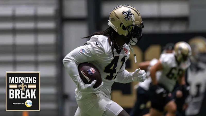 Morning Break: Alvin Kamara back at Saints OTAs as offseason work continues