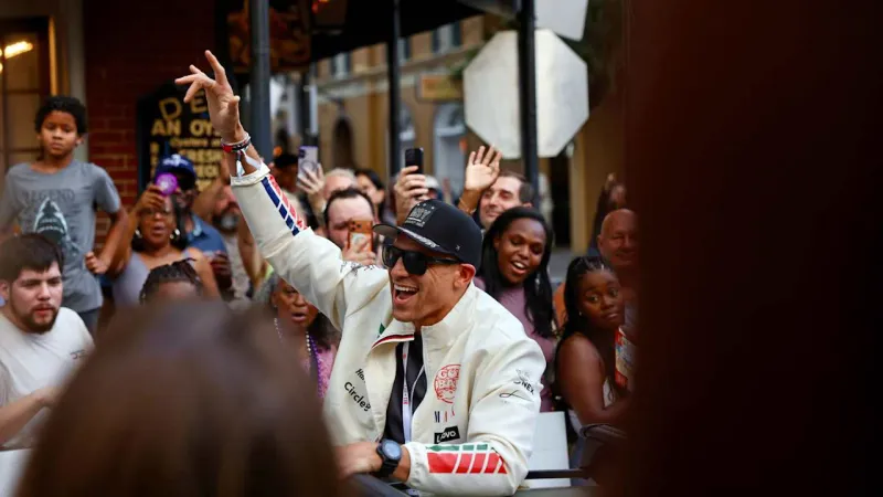 Photos: Saints Legend Jimmy Graham joins Gumball 3000 rally in New Orleans