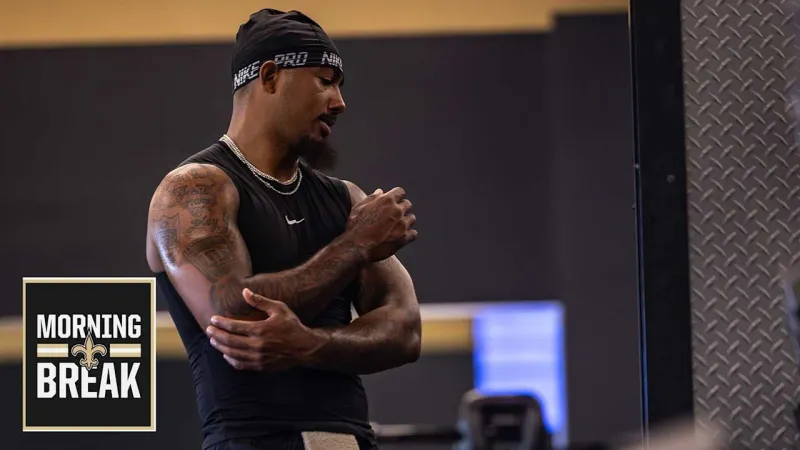 Morning Break: Ja'Lynn Polk's determination on display, Saints stay active in the community