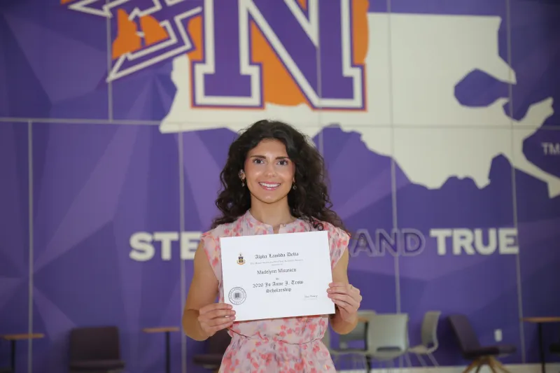 Misuraca earns Trow ALD Scholarship