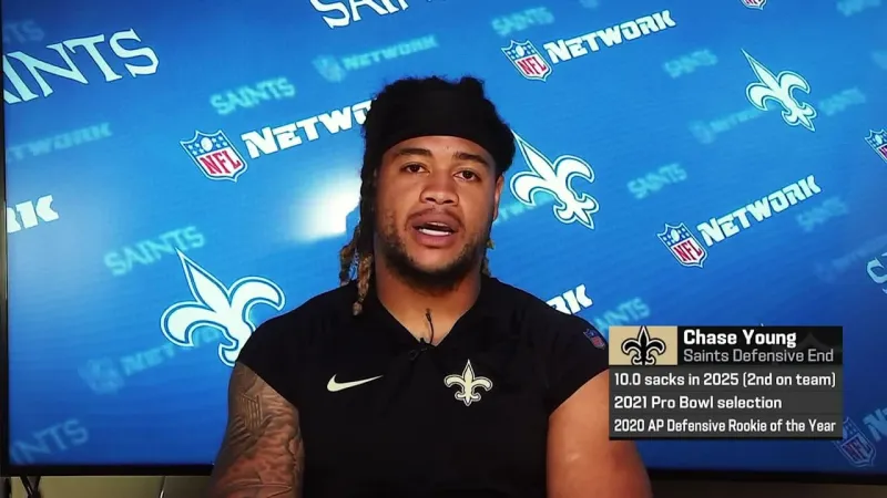 Chase Young talks Saints defense, upcoming season on 'The Insiders'