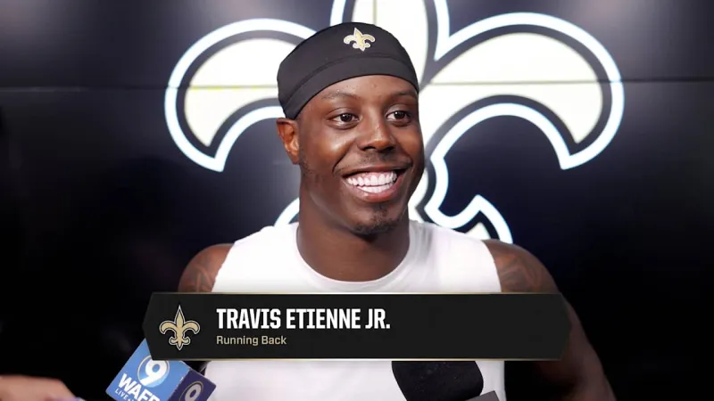 Travis Etienne Jr. on his return to Louisiana | 2026 Saints OTAs 6/10/2026