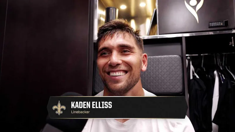 Kaden Elliss on OTA practices, upcoming minicamp | 2026 Saints OTAs 6/10/2026