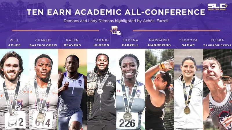 Ten track and field athletes earn Academic All-Conference