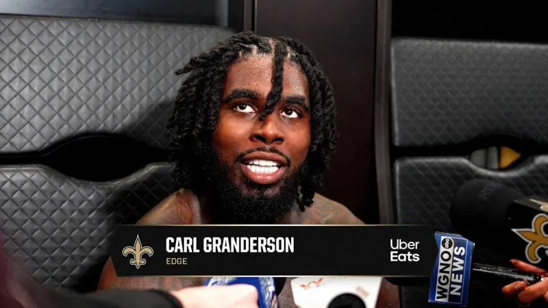 Carl Granderson on Cam Jordan, Chase Young | Saints Minicamp 2026