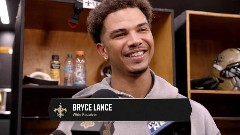 Bryce Lance on working with fellow rookie receivers, growth | Saints Minicamp 2026