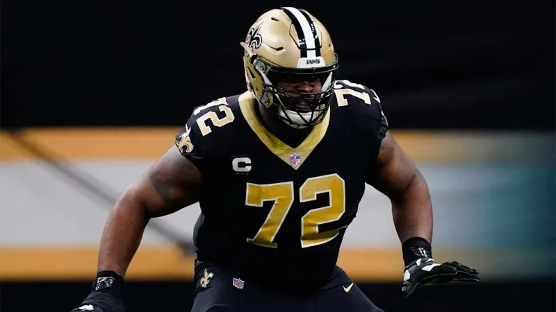 Photos: Terron Armstead with the Saints
