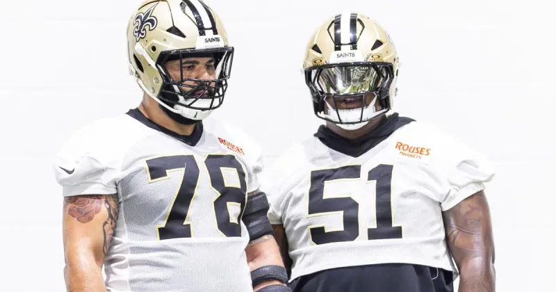 'Challenge accepted.' Saints guard Cesar Ruiz responds to the criticism he received in 2025.