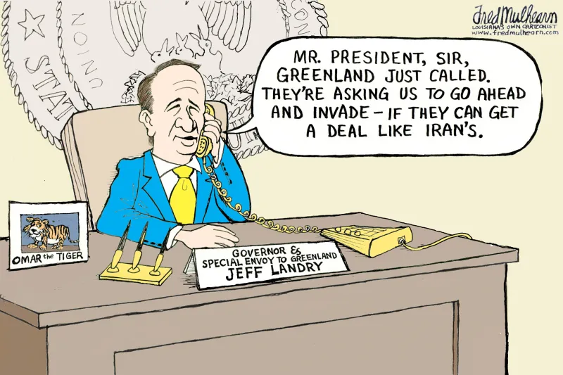 Mulhearn piles on Landry, Trump (you're welcome)