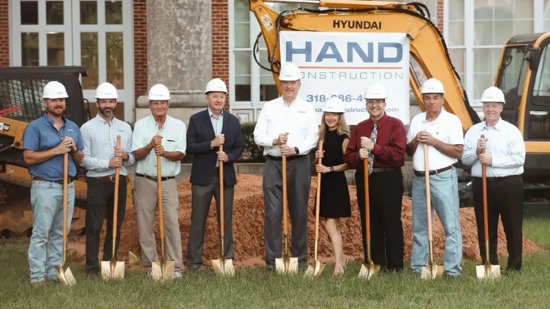 Centenary College of Louisiana launches historic renovation of Mickle Hall