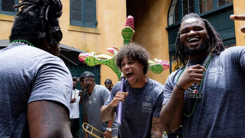 Photos: 2026 Saints rookies continue New Orleans tour with city landmarks and local favorites