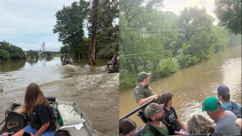 LDWF, state troopers rescue 86 people, 20 pets from Avoyelles Parish floodwaters