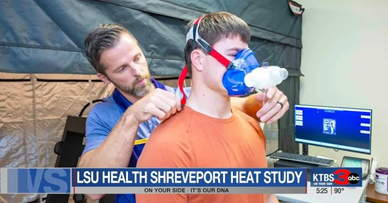 LSU Health Shreveport researcher awarded grant to predict heat illness in student athletes