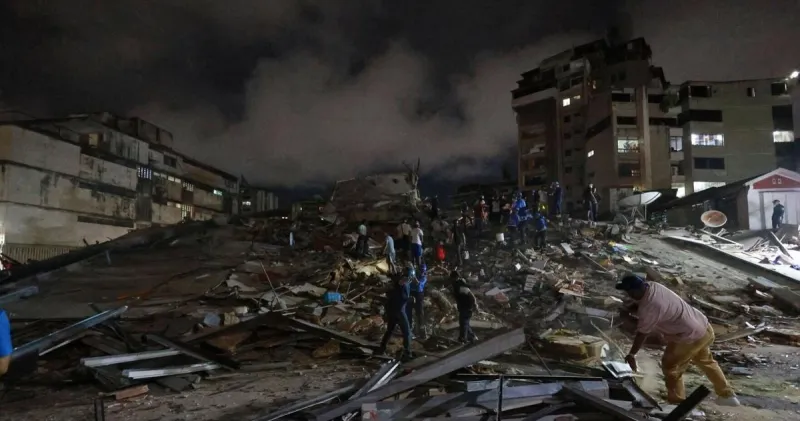 At least 164 dead and 971 injured after powerful quakes rock Venezuela, acting president says