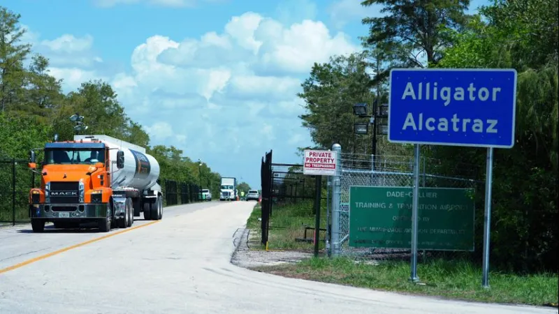 Florida's 'Alligator Alcatraz' immigration detention center has closed, governor says