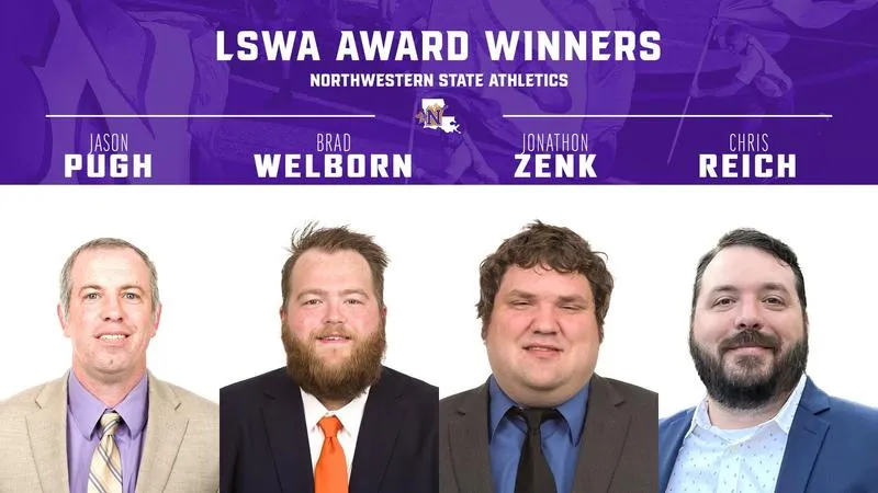 NSU staff collects eight LSWA awards