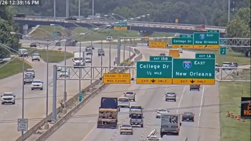Louisiana DOTD plans to use AI to help with interstate traffic flow
