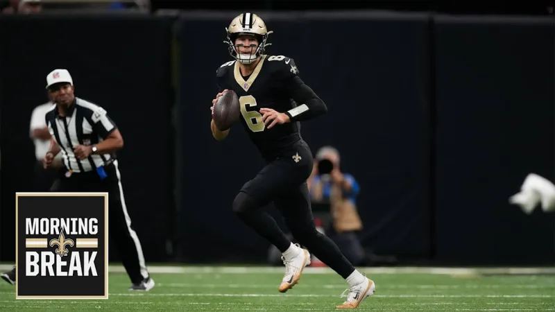Morning Break: Tyler Shough's stock continues to rise as Saints prepare for 2026