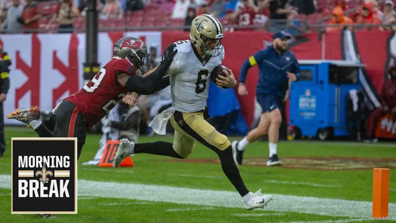 Morning Break: Tyler Shough fueling optimism for the Saints