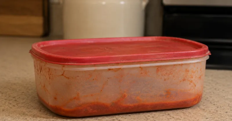 Local Tupperware Container Enters 38th Straight Year Without Returning Home