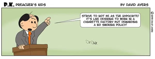 Striving (Cartoon: Preacher's Kids)