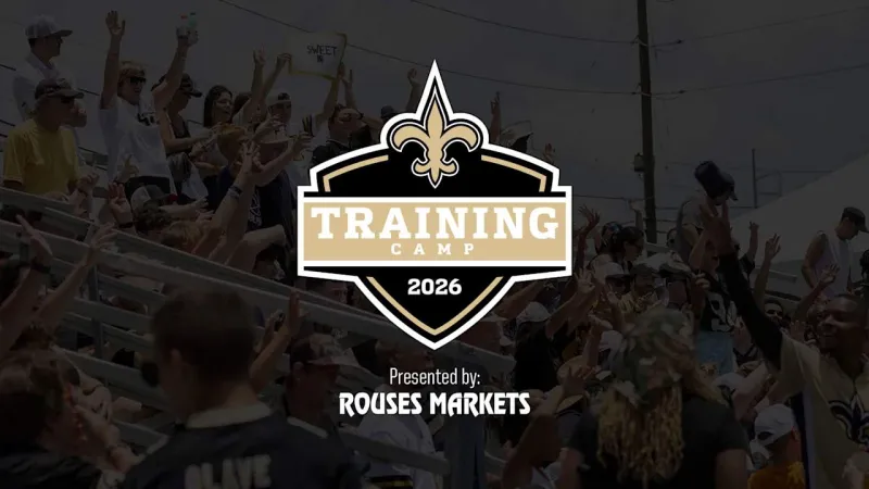 New Orleans Saints kick off 60th season with 2026 Training Camp presented by Rouses Markets