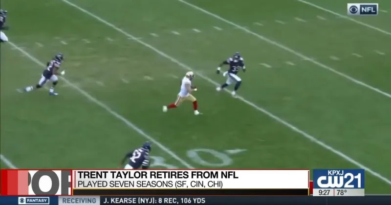 Trent Taylor retires from the NFL after seven-year career