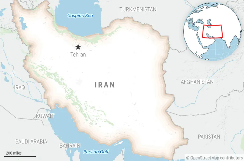 Iran executes 2 Islamic State members convicted of armed rebellion