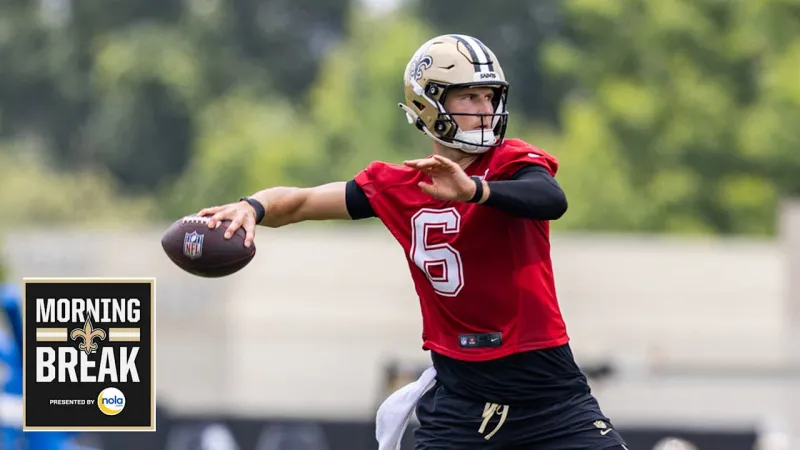 Morning Break: Saints prepare for upcoming 2026 NFL Season