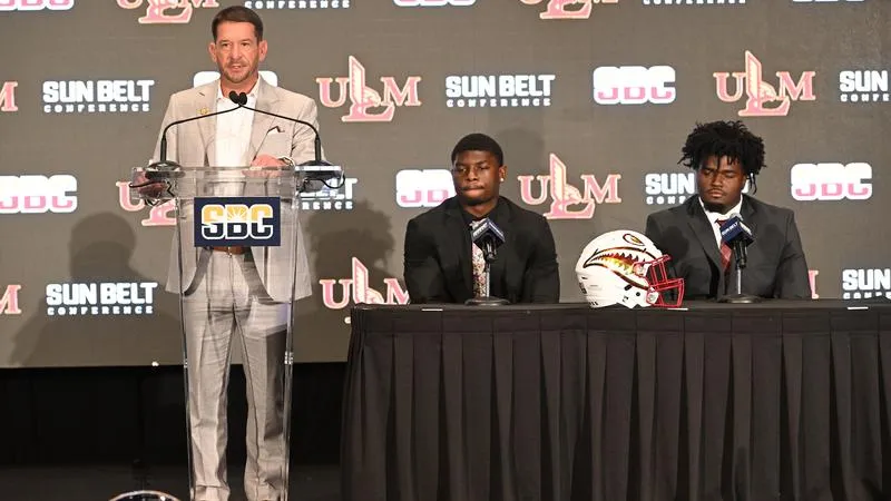ULM Football Concludes 2026 Sun Belt Football Media Days