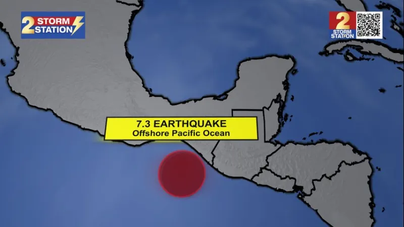 Powerful 7.3 Earthquake Rocks Southern Mexico